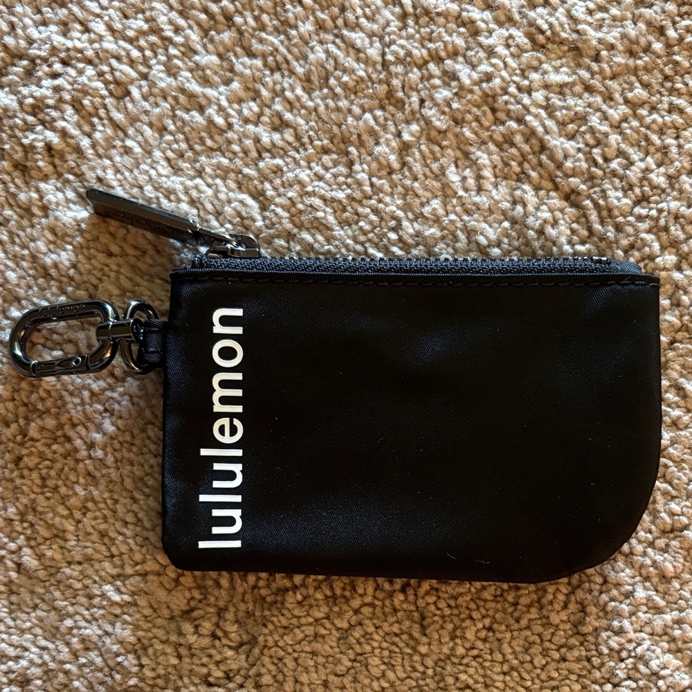 Lululemon Black Card Holder